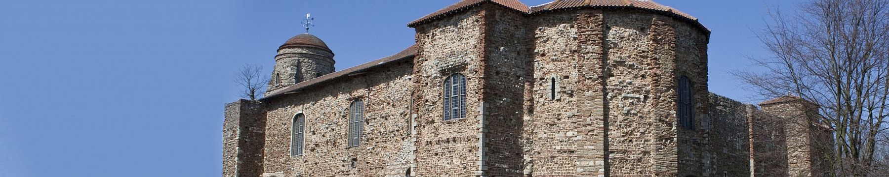Side view of Colchester Castle