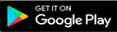 'Get it on Google Play' in white text written on a black background next to the apple logo