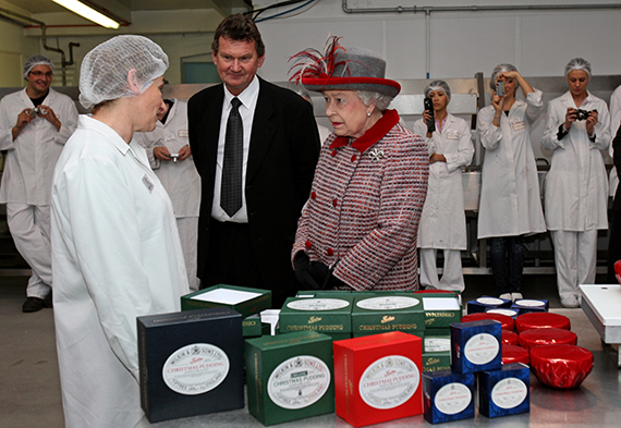 The Queen visits Tiptree