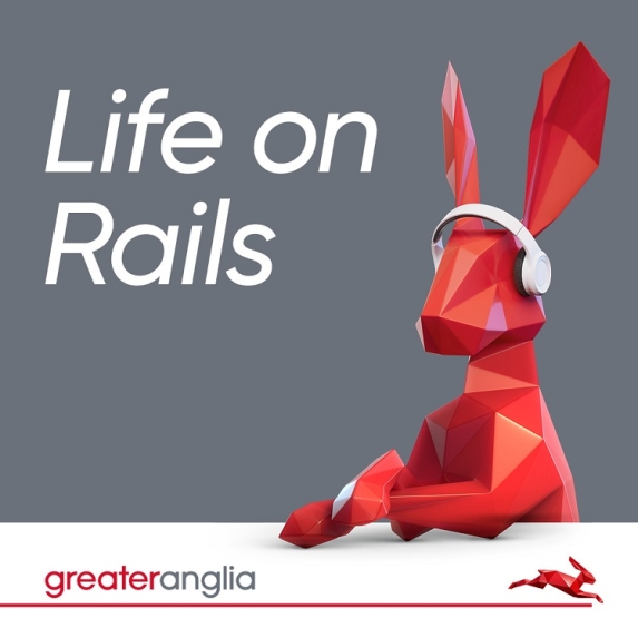 Life on rails podcast logo