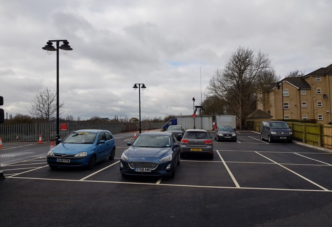 Bury St Edmunds car park February 2020