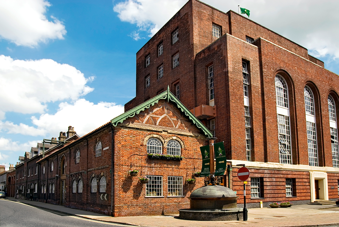 Greene King Brewery, Bury St Edmunds, Suffolk