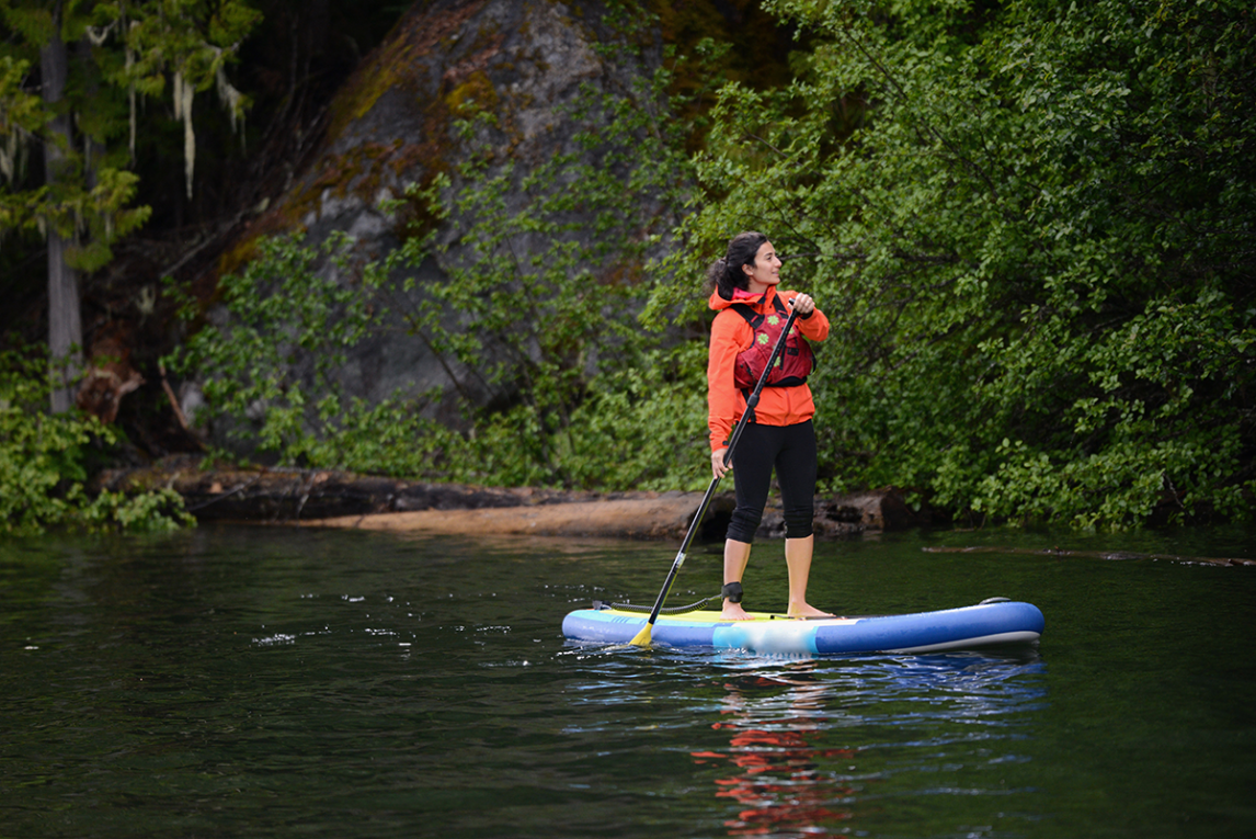 Stand-up paddleboarding