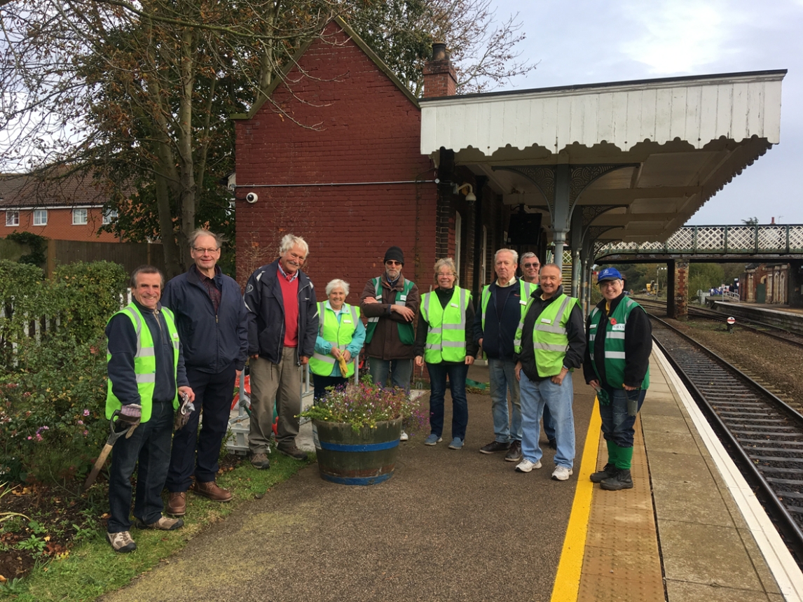 Reedham station volunteers