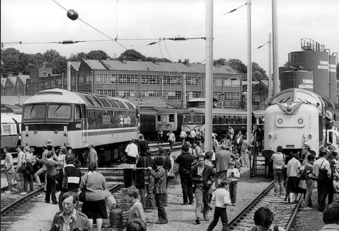 A open day held at crown point depot in the 1980s