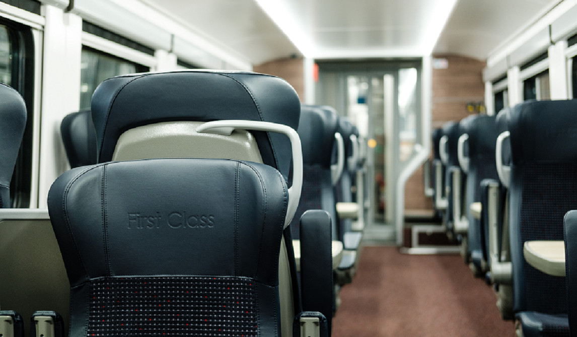 Greater Anglia First class seats