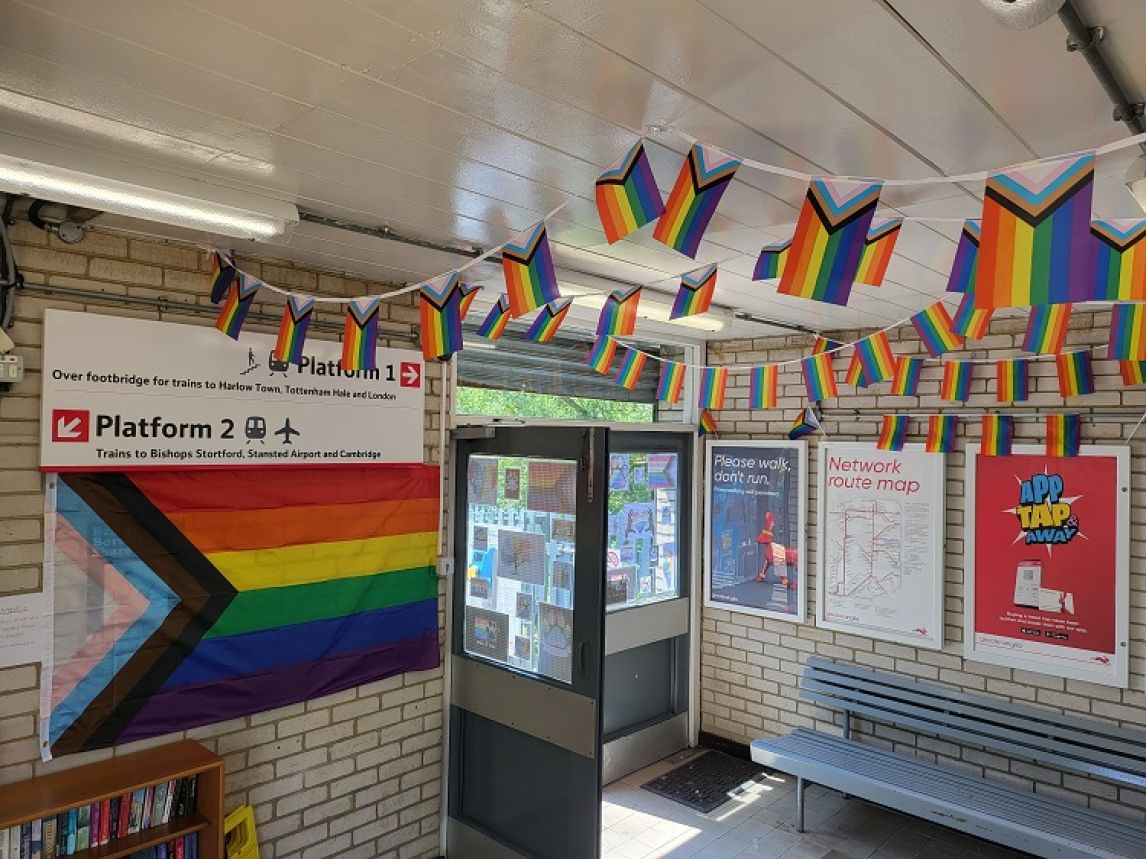 Pride month at Greater Anglia 
