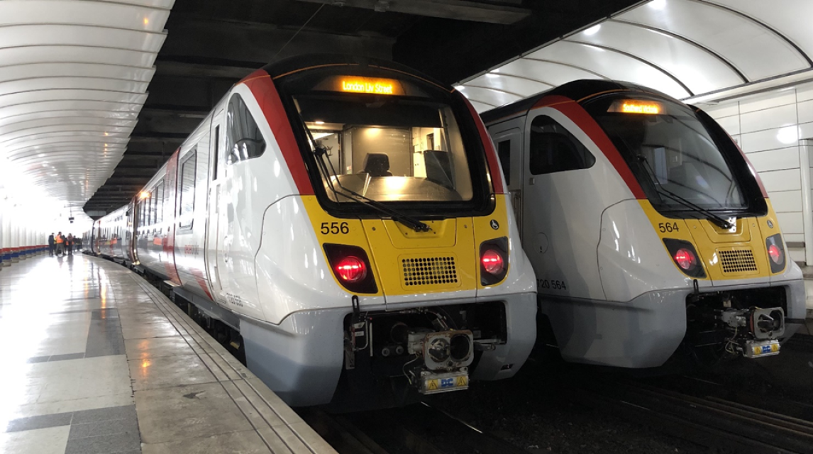 Greater Anglia trains at London Liverpool Street