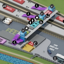 Broxbourne virtual tour map