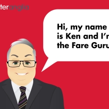 Ken the cartoon Fare Guru