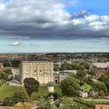 Norwich skyline and cathedral