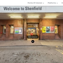 Shenfield station entrance
