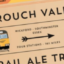 Crouch Valley Rail Ale Train graphic