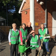 Whittlesford Station Adopter volunteers