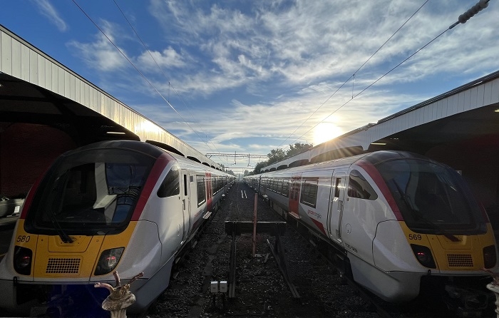 New trains at Herford